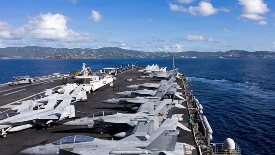 US to deploy world's largest aircraft carrier to Middle East to increase pressure on Iran